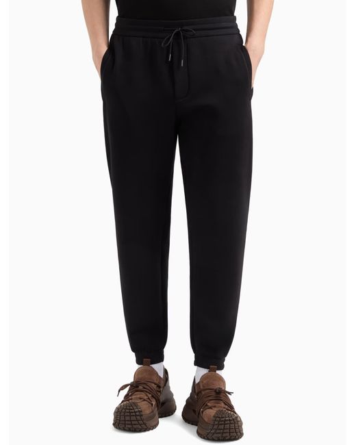 Emporio Armani Black Trousers for men
