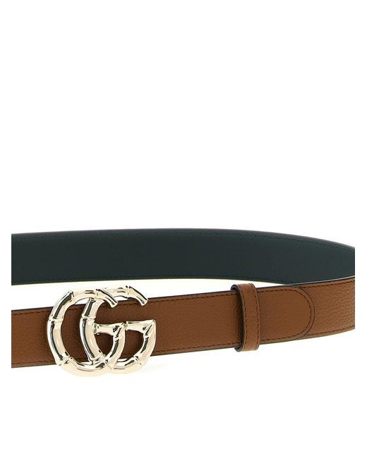Gucci White Gg Marmont Belt