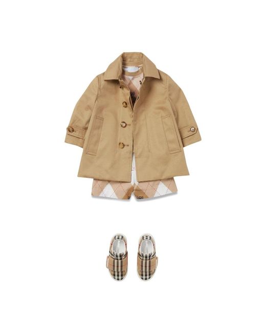 Burberry Natural Braxton Regenmantel