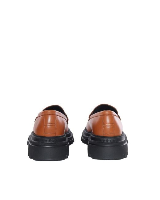 Hogan Brown Mocassin