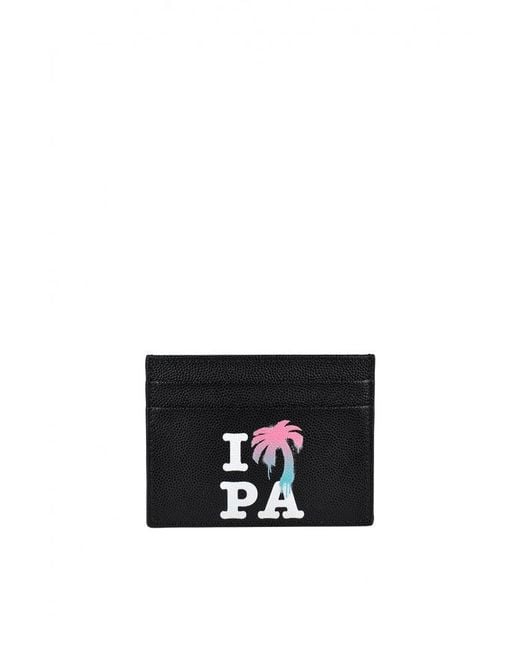 Palm Angels Black Card Holder