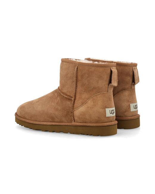 Ugg Brown Classic Mini Suede Boots for men