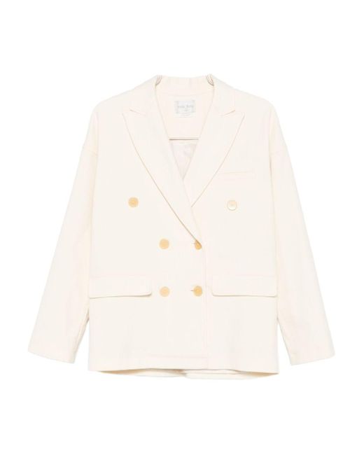Forte Forte White Double-Breasted Jacket