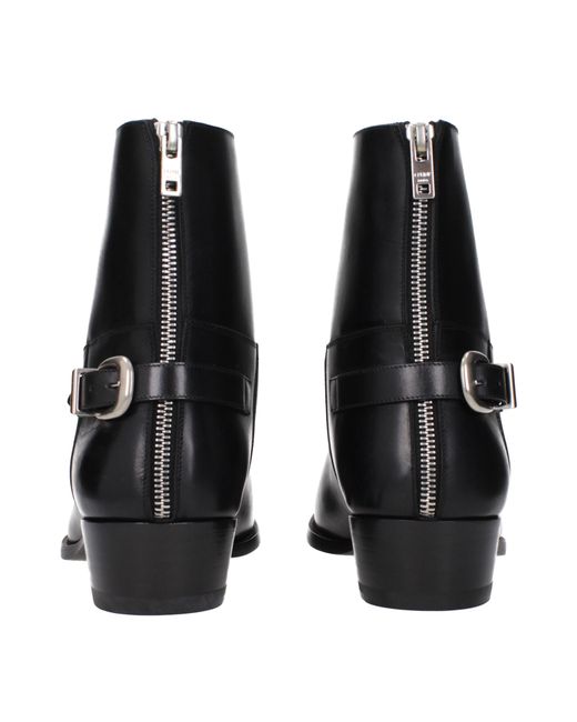 Céline Black Boots Leather