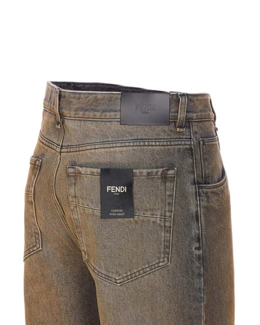 Fendi Natural Fendi Brown