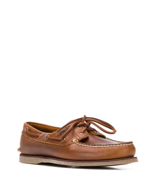 Timberland Brown Classic Boat Boat Shoe Shoes for men