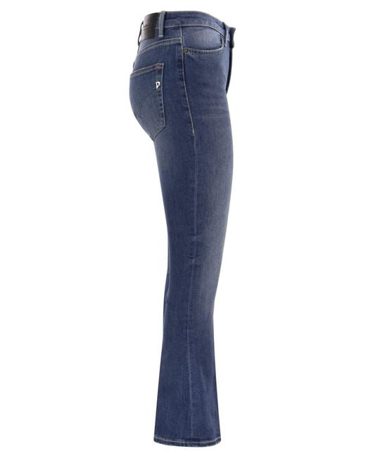 Dondup Blue Dy Jeans Super Skinny Bootcut