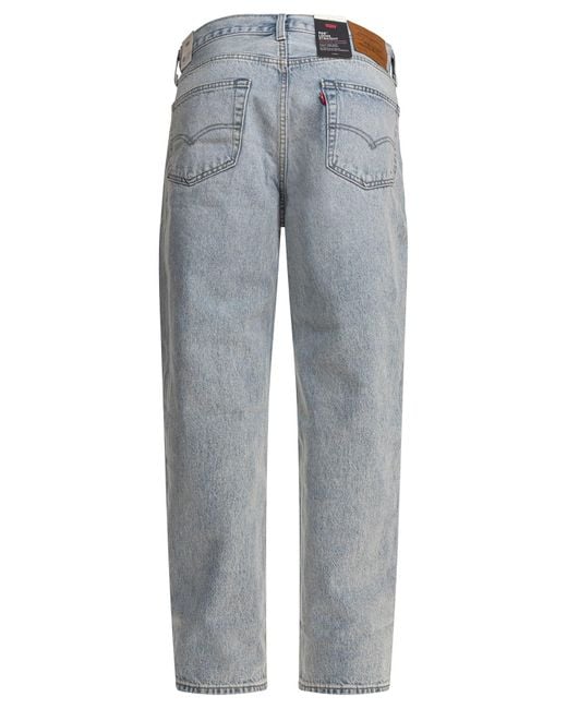 Levi's Blue "568 Loose Straight" Jeans for men