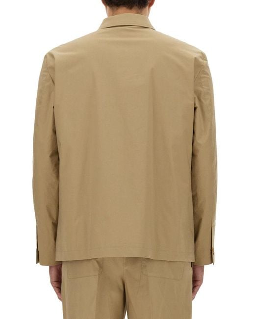 Lardini Natural Shirt Jacket for men