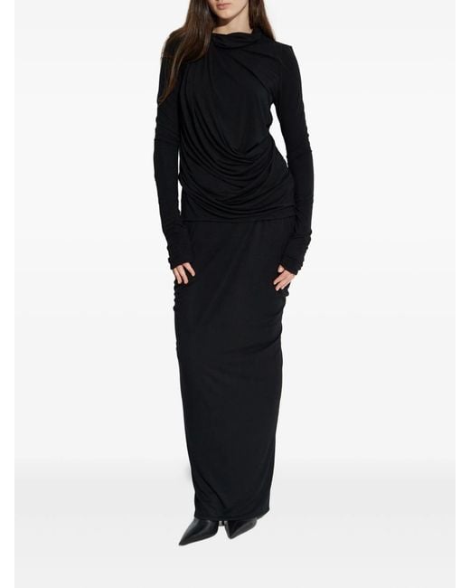 Entire studios Black Tide Skirt Soot
