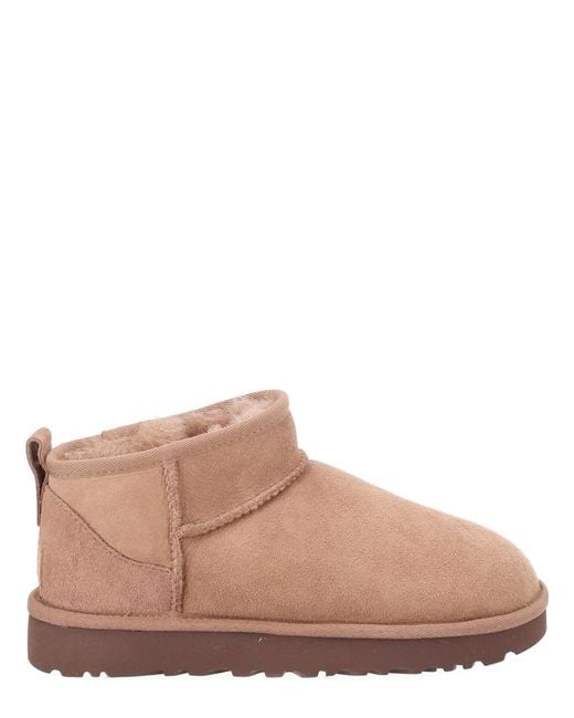 Ugg Brown Slip-On Boots