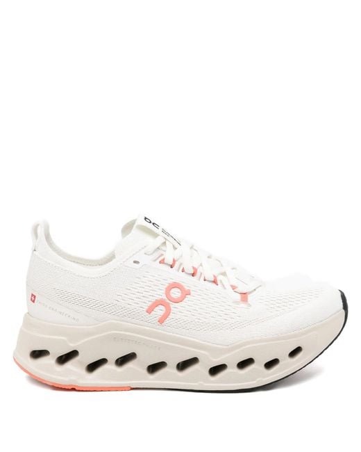 On Shoes White Cloudsurfer Max