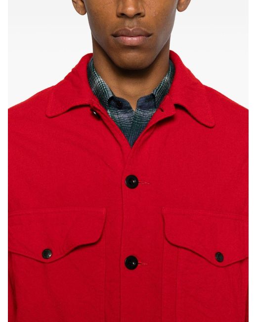 Junya Watanabe Red Wool Blend Jacket for men