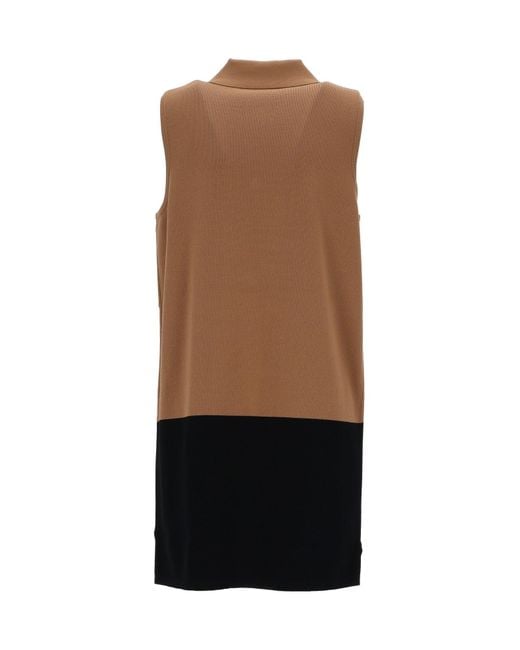 Elisabetta Franchi Black Abito Di Maglia