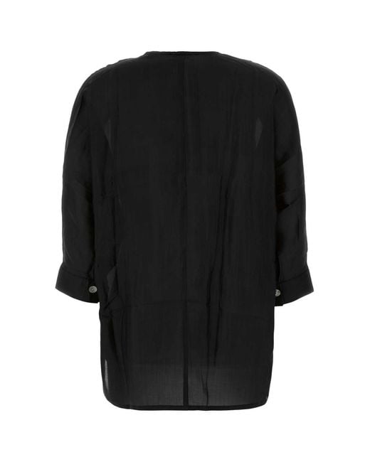 THE ROSE IBIZA Black Camicia