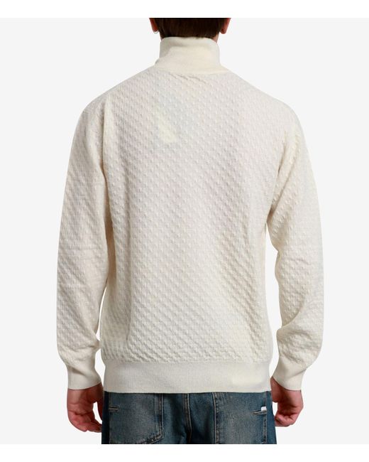 Paolo Pecora White Sweaters for men