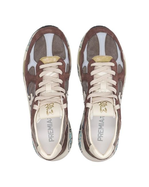 Premiata Brown Sneakers for men