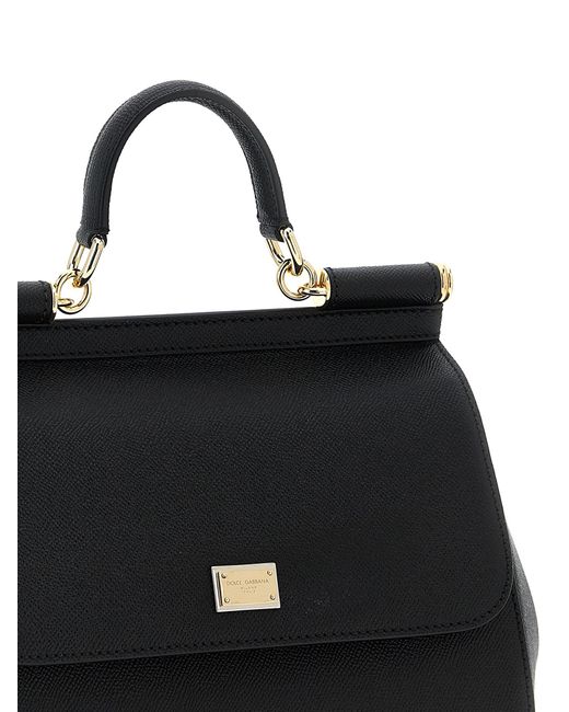 Dolce & Gabbana 'sicilië' Grote Handtas in het Black