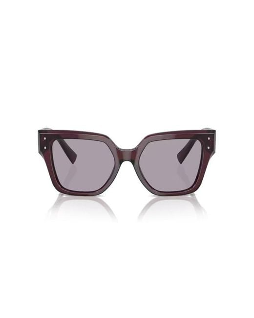 Dolce & Gabbana Purple Sunglasses
