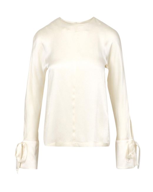 Semicouture Shirts Crème in het Natural