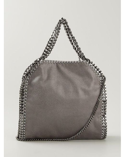 Stella McCartney Gray Falabella Mini Tote Bag