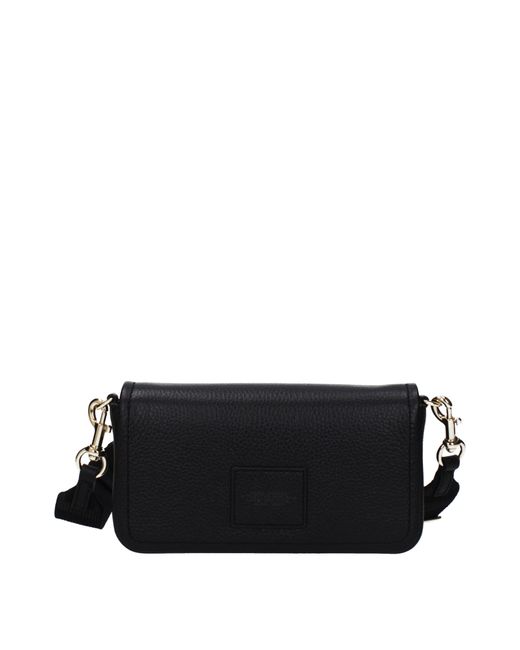 Marc Jacobs Black Umhängetaschen die Mini -Tasche Frauen Leder schwarz