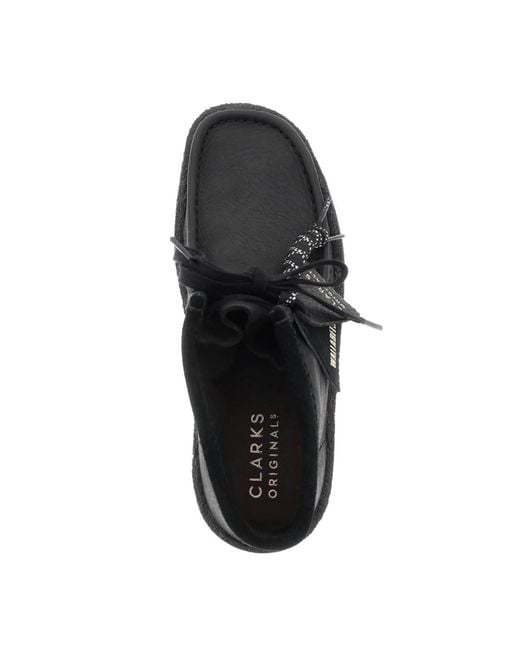 Clarks 'wallabee Cup Bt' Lace Up Shoes in het Black voor heren