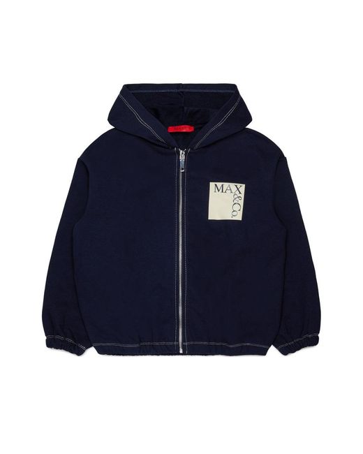 MAX&Co. Blue Sweatshirt With Logo