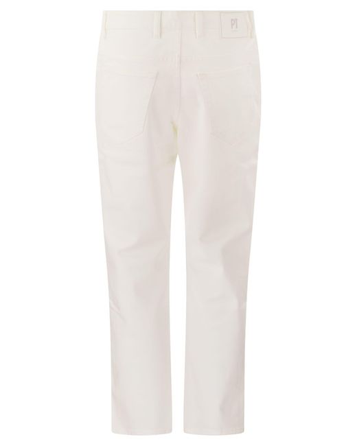 Rebel Jeans à jambe droite PT Torino pour homme en coloris White