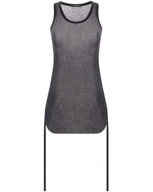 Ann Demeulemeester Blue Mara Tank Top