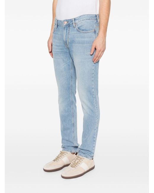 Emporio Armani Blue Denim Cotton Jeans for men
