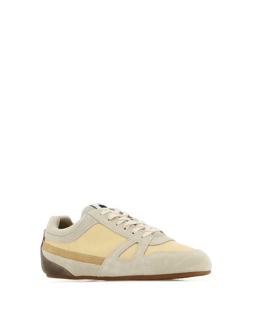 Isabel Marant White Senny Low-Gd