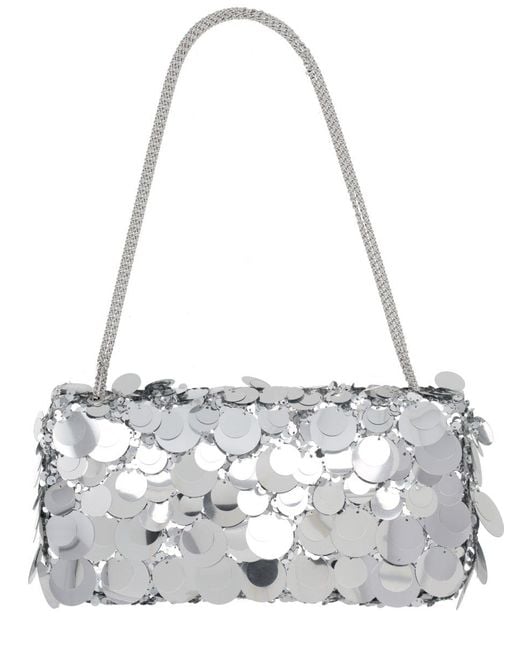 Rabanne Metallic Mini Sparkle Handbag