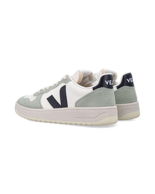 Veja Multicolor V-10 Leather Sneakers