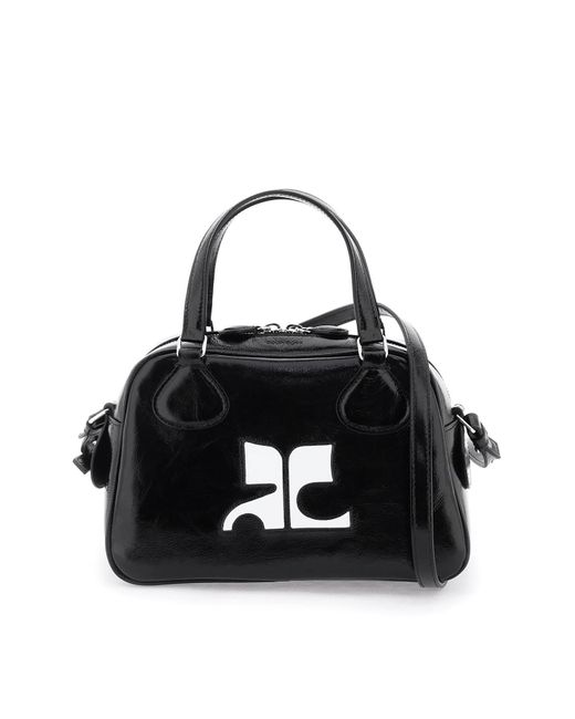 Courreges Black Courreves Reedition Box Hand