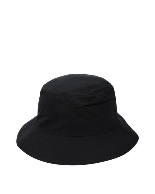 C P Company Black Caps Polyamide