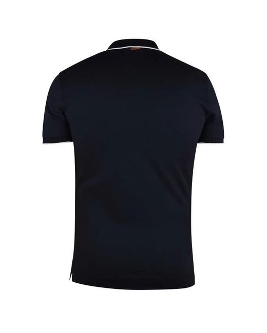 Zegna Black Polo