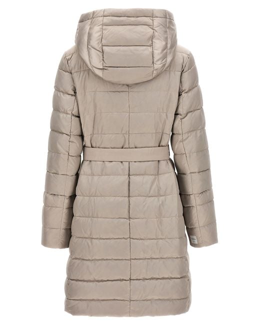 Max Mara Natural Novef Puffer Jackets White