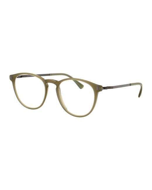 Mykita Brown Steel Glasses