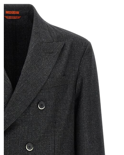 Barena Black 'Doria' Blazer for men