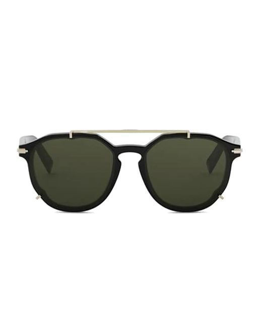 Dior Green Blacksuit Ri Sunglasses