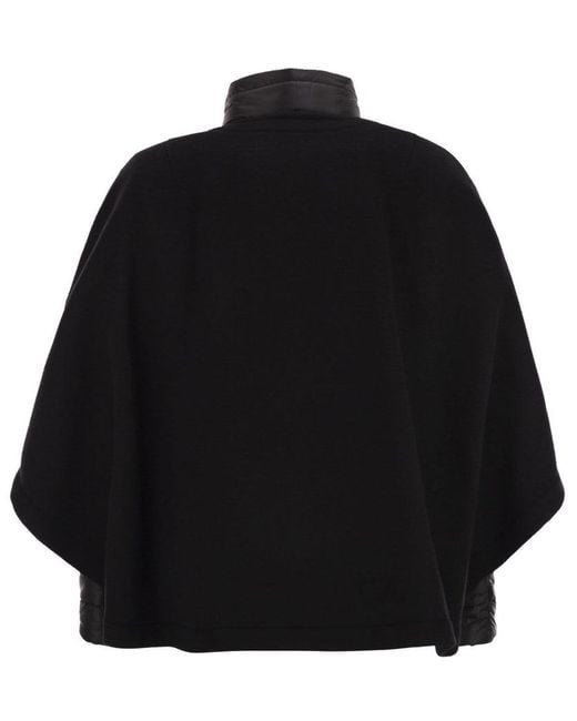 Fay Black Double Cape