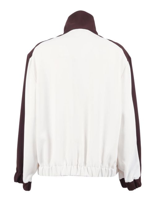 P.A.R.O.S.H. White Bicolor Jacket