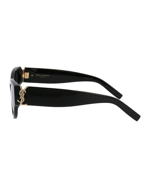 Saint Laurent Black Sl M94 Sunglasses