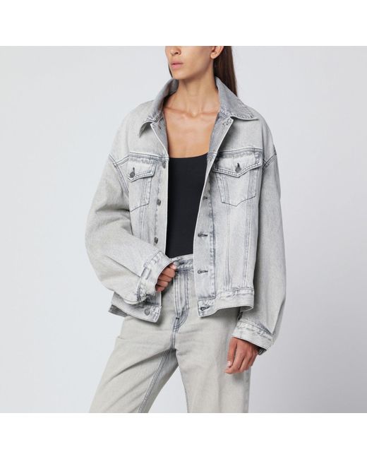 Haikure Gray Light New Janet Denim Jacket