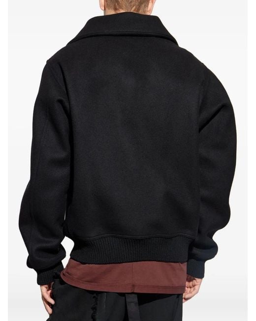 Rick Owens Blue Blixa Dracucollar
