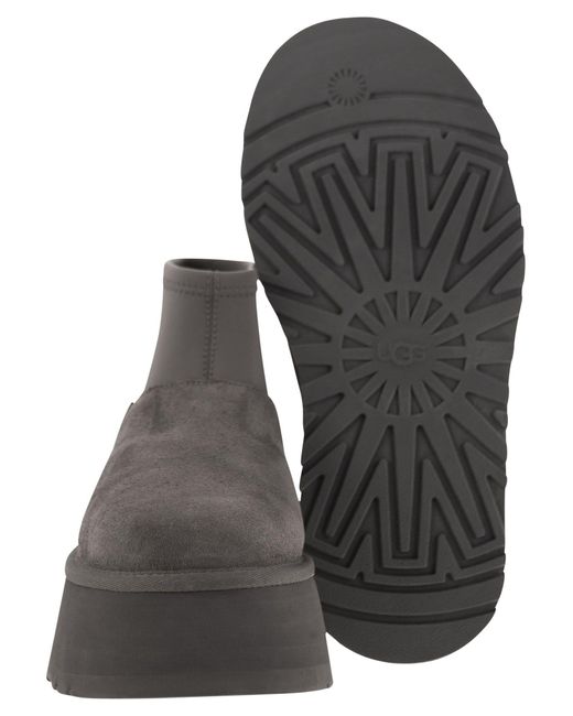 Ugg Gray Classic Mini Dipper Boots for men