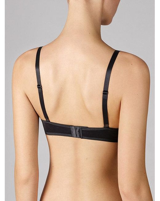 Wolford Black Reggiseno Sheer Touch Skin Bra