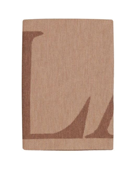 Lanvin Brown Scarfs