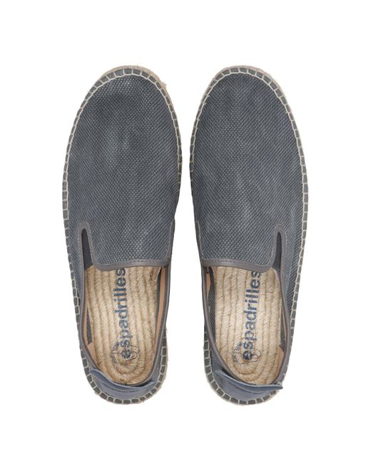 Espadrilles Sneakers Grijs in het Blue voor heren